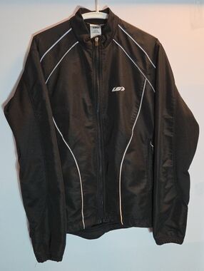 LG Fleece Lined Running Hiking Cycling Jacket Size L